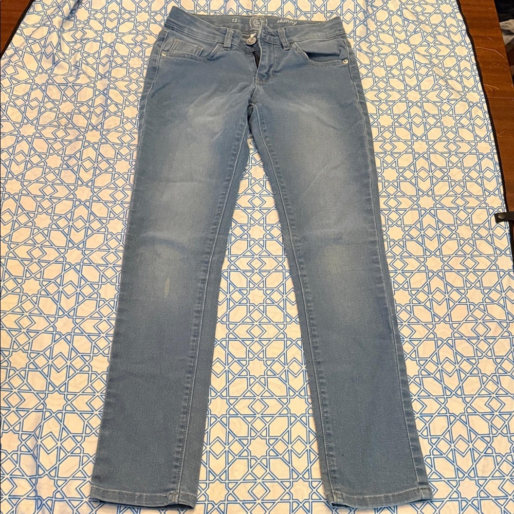 SO Girl’s Light Blue Skinny Jeans